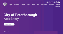 Desktop Screenshot of cityofpeterboroughacademy.org