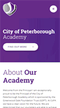 Mobile Screenshot of cityofpeterboroughacademy.org